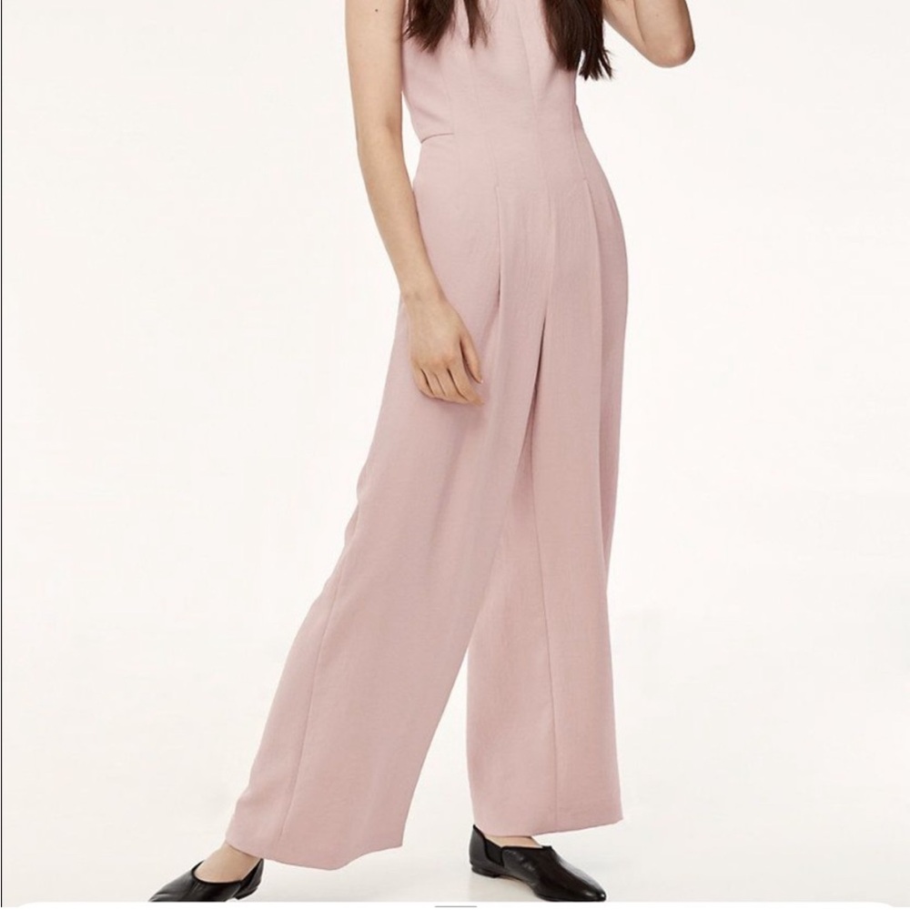 Aritzia Wilfred Picard Jumpsuit light pink